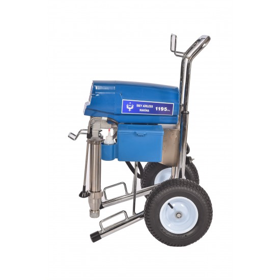 T-1195 PRO TEKERLEKLİ AİRLESS BOYA&SATEN ALCI MAKİNESİ