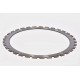 ibey halka Duvar beton Kesme Makinesi 9500W 410 mm Devir Ayarlı